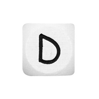 Wooden Letters D – white | Rico Design, 