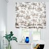 Decor Fabric Half Panama happy dancers 280 cm – taupe/white,  thumbnail number 6