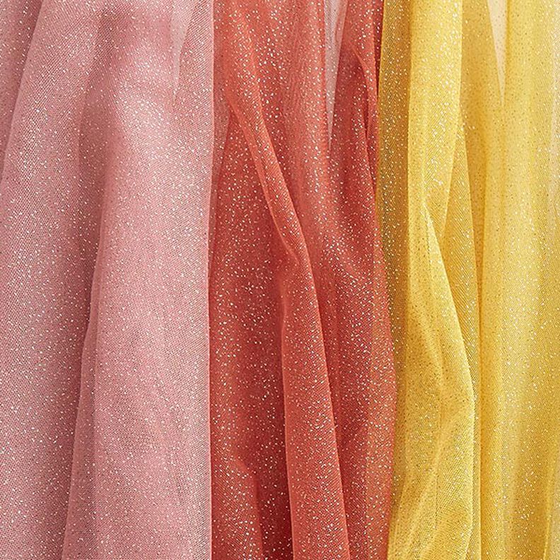 Royal Glitter Tulle – dusky pink/gold,  image number 5