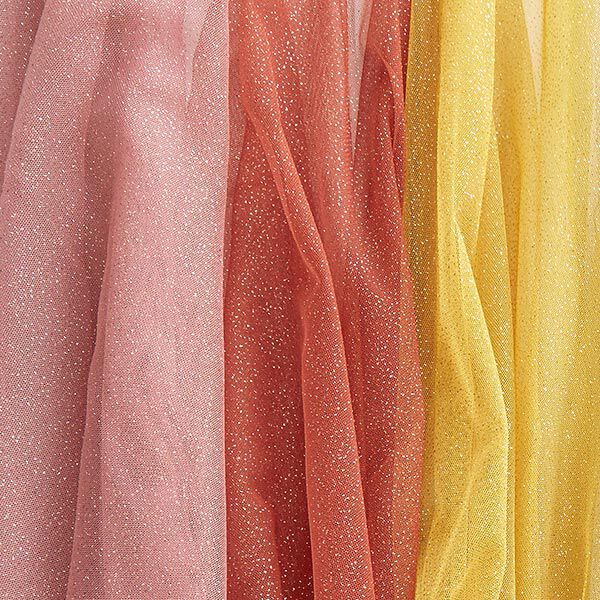 Royal Glitter Tulle – dusky pink/gold,  image number 5