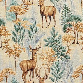 Decor Fabric Tapestry Fabric autumn forest &ndash; light beige/green, 