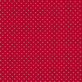 Coated Cotton Little Dots – red, 