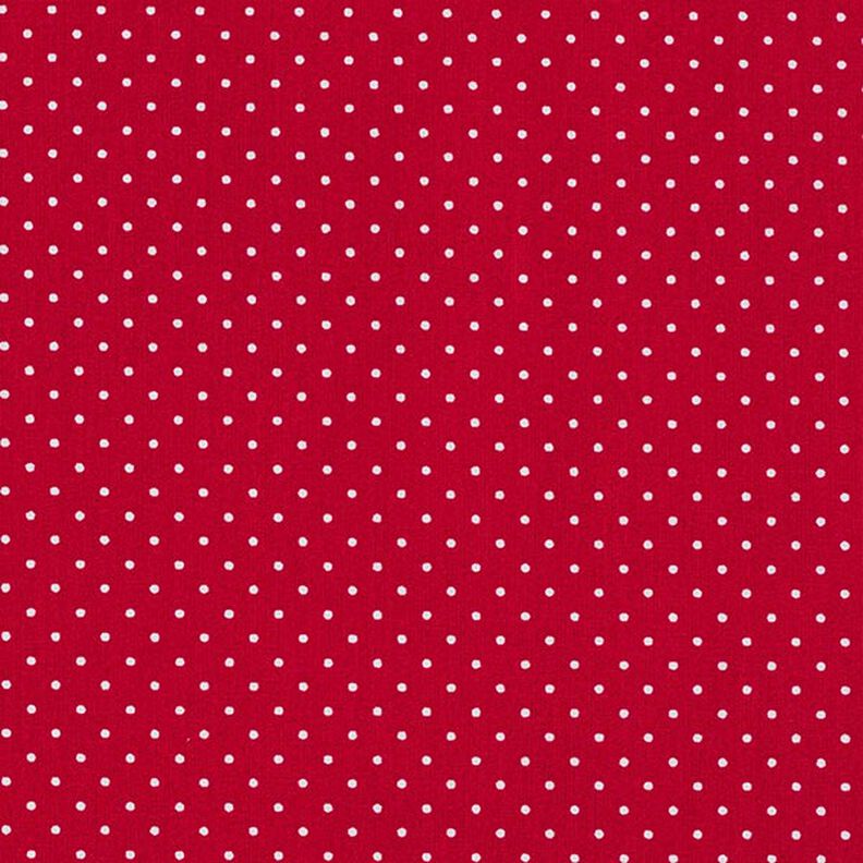 Coated Cotton Little Dots – red,  image number 1