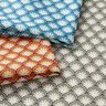 Coated Cotton Floral Boxes – mustard/white,  thumbnail number 5