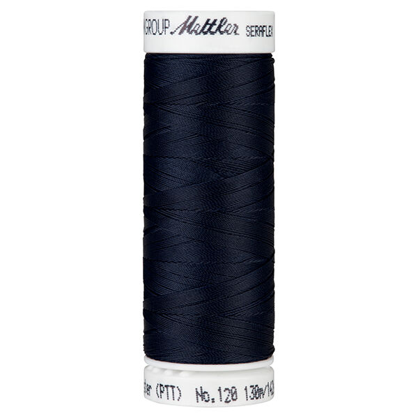 Seraflex Stretch Sewing Thread (0821) | 130 m | Mettler – midnight blue, image number 1