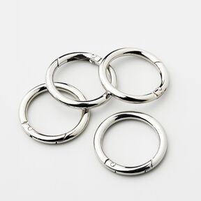 O-rings [4 pcs. | Ø 32 mm] – metallic silver, 