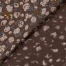 Viscose jersey, autumn flowers – brown,  thumbnail number 4