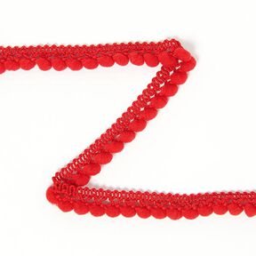 Pompom Trim [10mm] - red, 