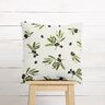 Decor Fabric Half Panama Olives – offwhite/dark olive,  thumbnail number 6