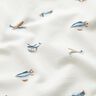 GOTS Cotton Jersey Retro flying objects Digital Print – ivory,  thumbnail number 2
