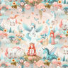 Cotton Jersey unicorns Digital Print | by Poppy – offwhite/eucalyptus,  thumbnail number 1