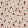 Cotton Jersey Gnome heads – almond,  thumbnail number 1