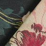 Decor Fabric Tapestry Fabric Floral Bouquet – black/carmine,  thumbnail number 4
