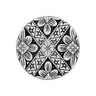 Costume Metal Button 1 – silver metallic,  thumbnail number 1