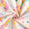 Decor Fabric Half Panama Unicorns – light pink,  thumbnail number 4