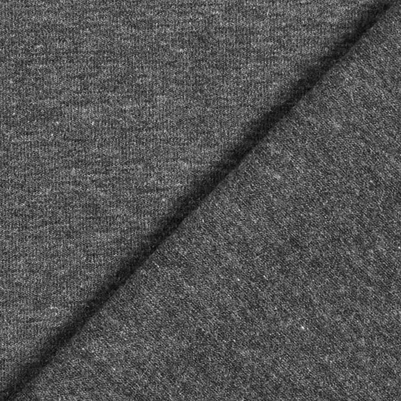 Mottled Medium Cotton Jersey – anthracite, image number 3