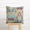Decor Fabric Tapestry Fabric symmetrical tendrils – light beige/turquoise,  thumbnail number 7