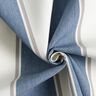 Outdoor Fabric Canvas fine stripes – offwhite/blue grey,  thumbnail number 3