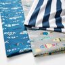 Decor Fabric Cotton Twill stripes – white/indigo,  thumbnail number 5
