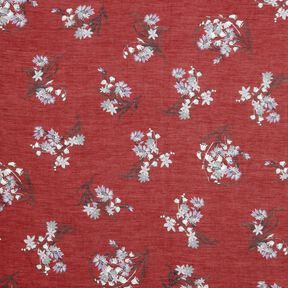 Bouquets voile silk blend – carmine, 