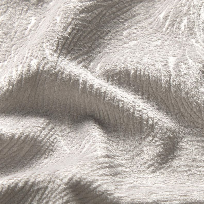 Decor Velvet Abstract branches – silver grey,  image number 2