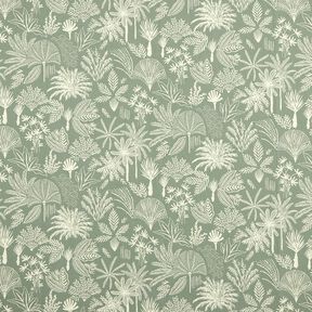 Decor Fabric Half Panama abstract palm trees – reed/nature – reed/natural, 