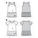 Girls’ dresses, Burda 9341 | 92 - 122,  thumbnail number 7