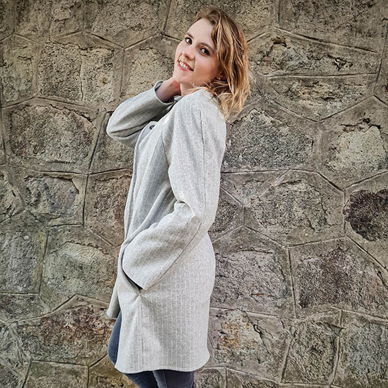 FRAU LINDA - short coat with raglan sleeves, Studio Schnittreif  | XS -  XXL,  image number 4