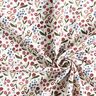 Cotton Jersey Flower meadow with little apples – offwhite,  thumbnail number 3