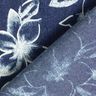 Chambray Summer flowers – navy blue/offwhite,  thumbnail number 4
