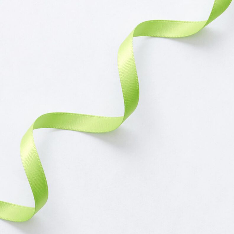 Satin Ribbon [9 mm] – apple green,  image number 3