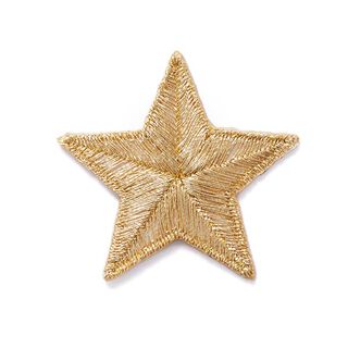Patch Star – metallic gold, 