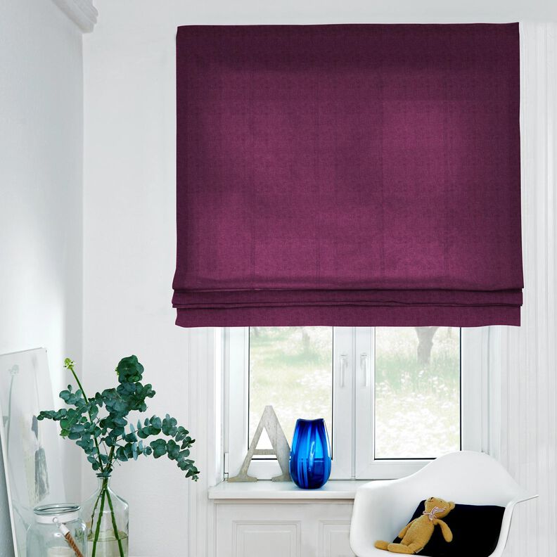Lightweight linen blend pre-washed – merlot,  image number 10