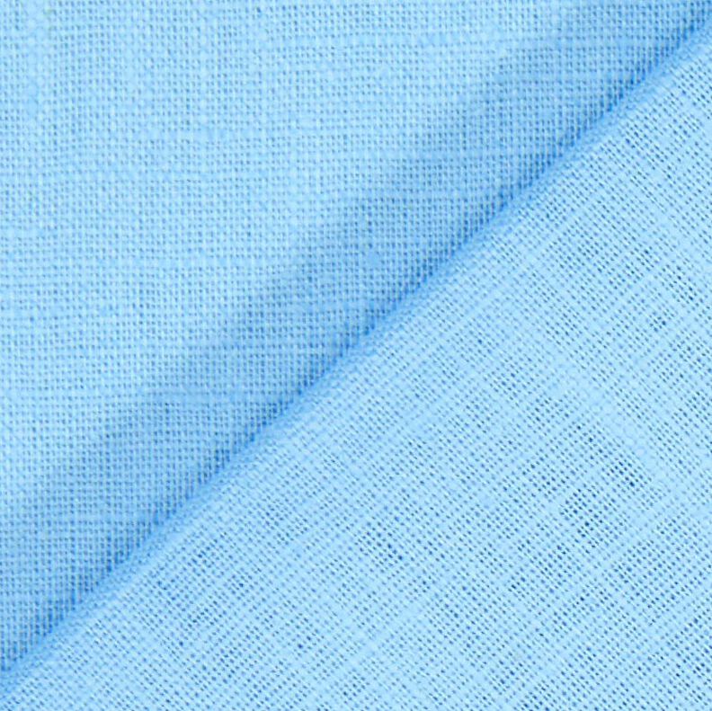 Linen fabric Ramie mix medium – light blue,  image number 4