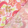 Cotton voile Stella | Nerida Hansen – white/coral,  thumbnail number 4