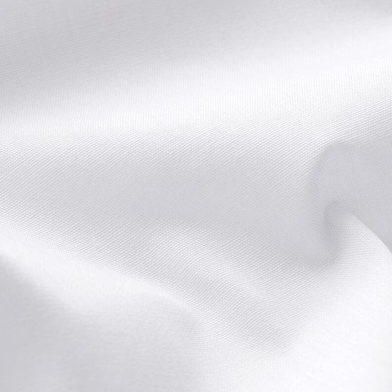 Easy-Care Polyester Cotton Blend – white,  image number 2