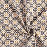 Cotton Cretonne Tile Print – white/black,  thumbnail number 3