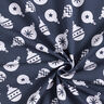 Christmas Tree Baubles Cotton Jersey – midnight blue,  thumbnail number 3