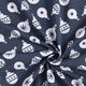 Christmas Tree Baubles Cotton Jersey – midnight blue,  thumbnail number 3