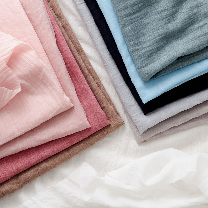 Crushed melange voile – misty grey, image number 6