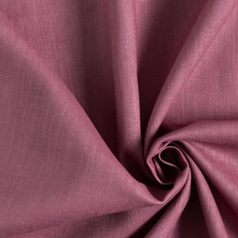 Linen fabric Ramie mix medium – dark dusky pink,  image number 1