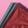 Cotton Poplin Polka dots – burgundy/white,  thumbnail number 5