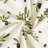 Decor Fabric Half Panama Olives – offwhite/dark olive,  thumbnail number 4