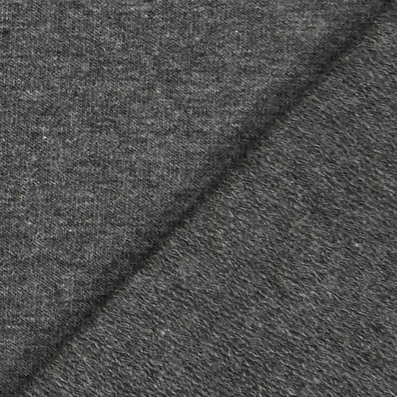 Light French Terry Mottled – anthracite,  image number 3