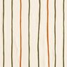 Textured colourful stripes viscose fabric – offwhite,  thumbnail number 1