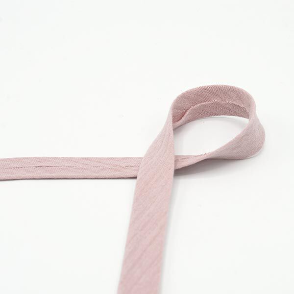 Bias binding Muslin [20 mm] – light dusky pink,  image number 1