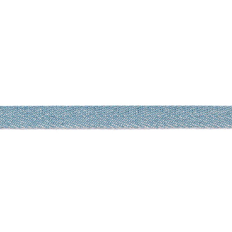 Webbing Metallic [9 mm] – brilliant blue/metallic silver,  image number 2