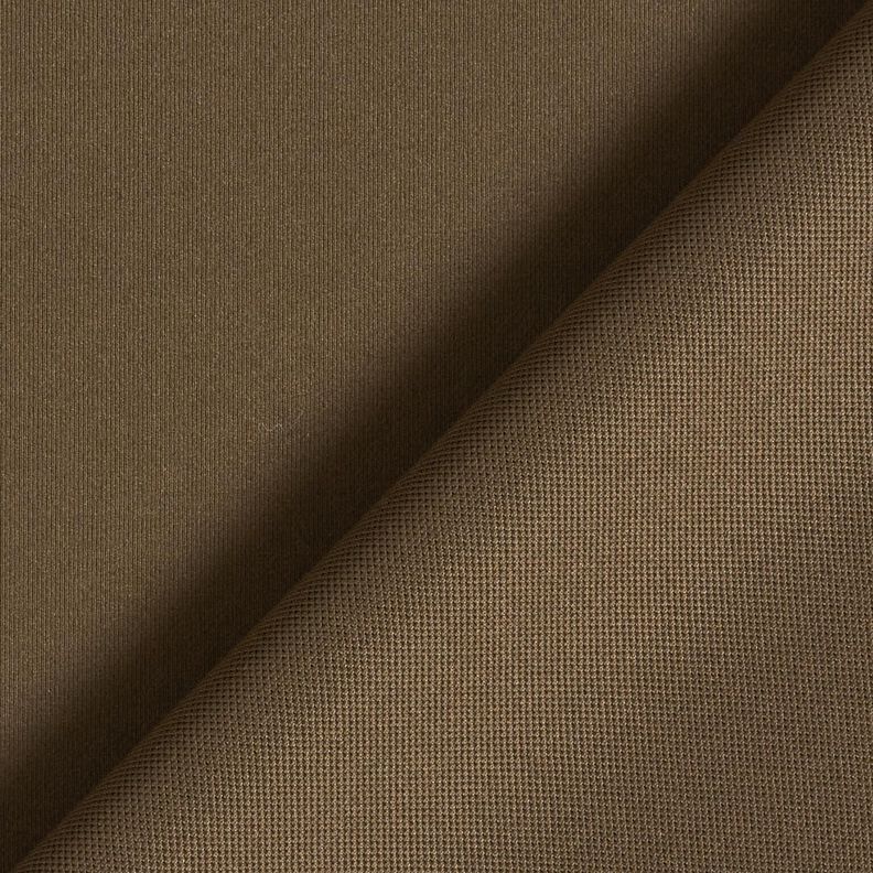 Highly stretchy interlock jersey – khaki,  image number 3