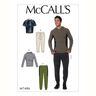 Men's Sweatshirt/Tops/Pants, McCalls 7486 | S - L,  thumbnail number 1