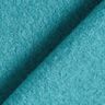 Wool fleece pure new wool Plain – turquoise,  thumbnail number 3